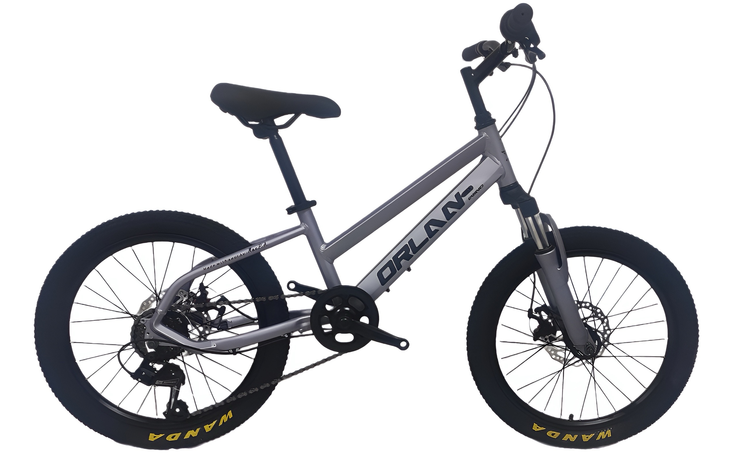 Велосипед ORLAN WING 20" SHIFT 4.0 серый, алюминий, размер 10,5
