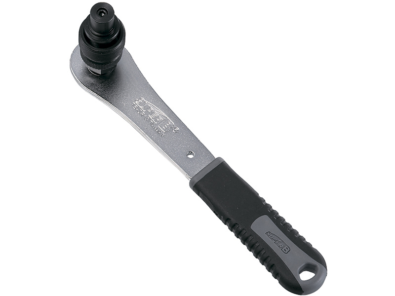 SUPER B (Premium) TB-CR10 Pat. Съмник шатунов 2 в 1 под квадрат, Shimano octalink, ISIS, с рукояткой