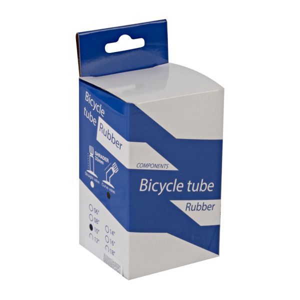 Камера для колеса BT,10Х2.125, изогнутый автониппель 33мм (упак. коробка)