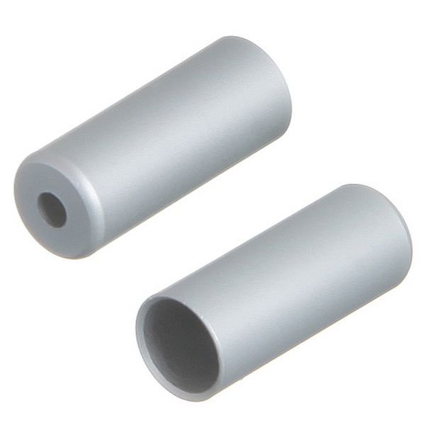 Наконечник скоростной оплетки Artek YZ-15579 алюм. 5,1 мм серебр. Инд упак 100 шт в упак.