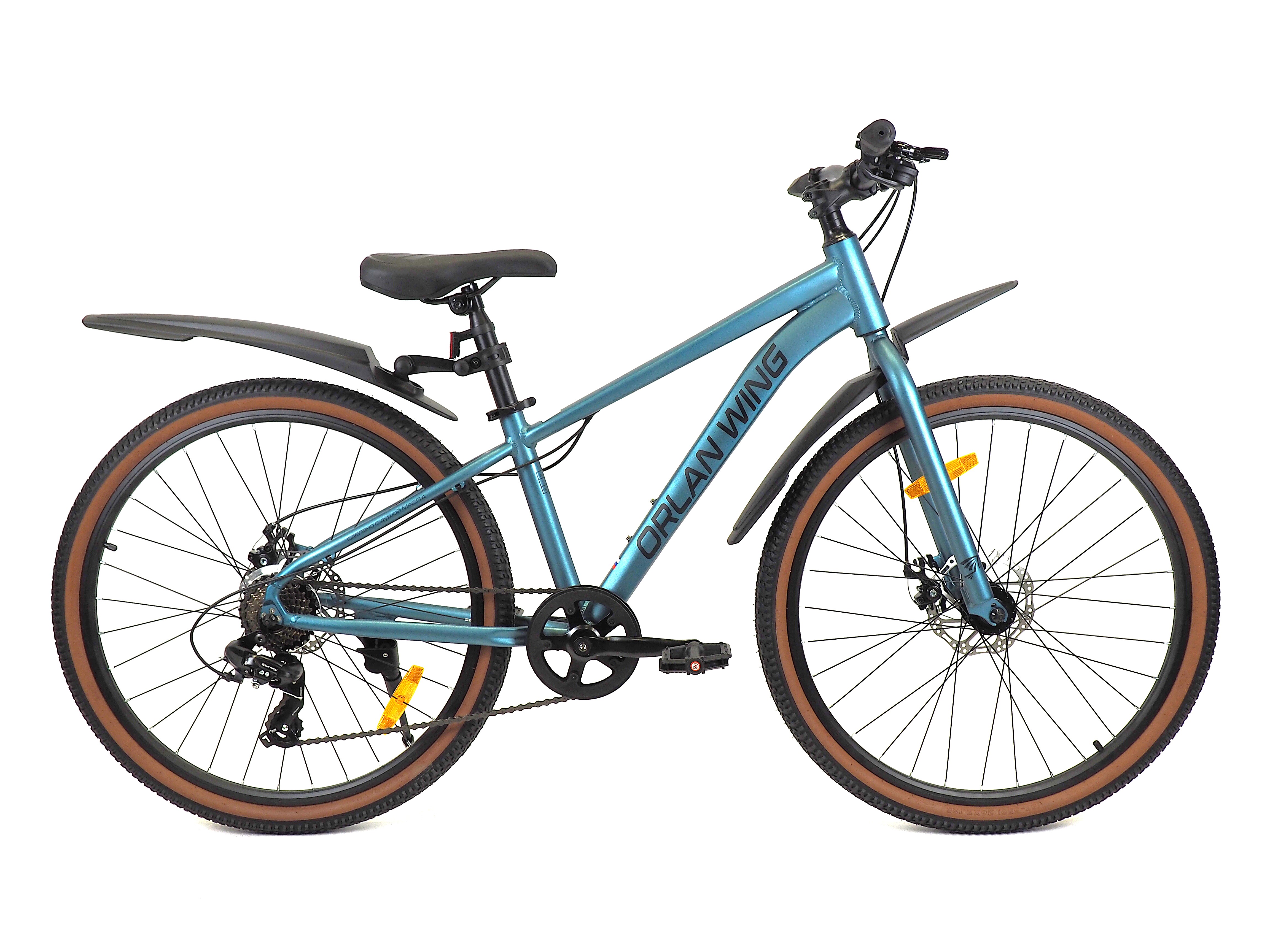 Велосипед ORLAN WING 26" SHIFT 1.0 синий, алюминий, размер 14