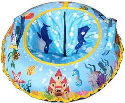 Санки надувные "Ватрушка Море" 100см.