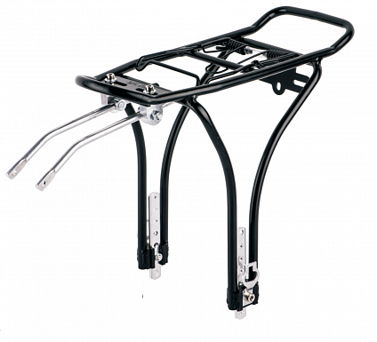 Багажник 26"-28" BLF-H36 черный, алюминиевый
