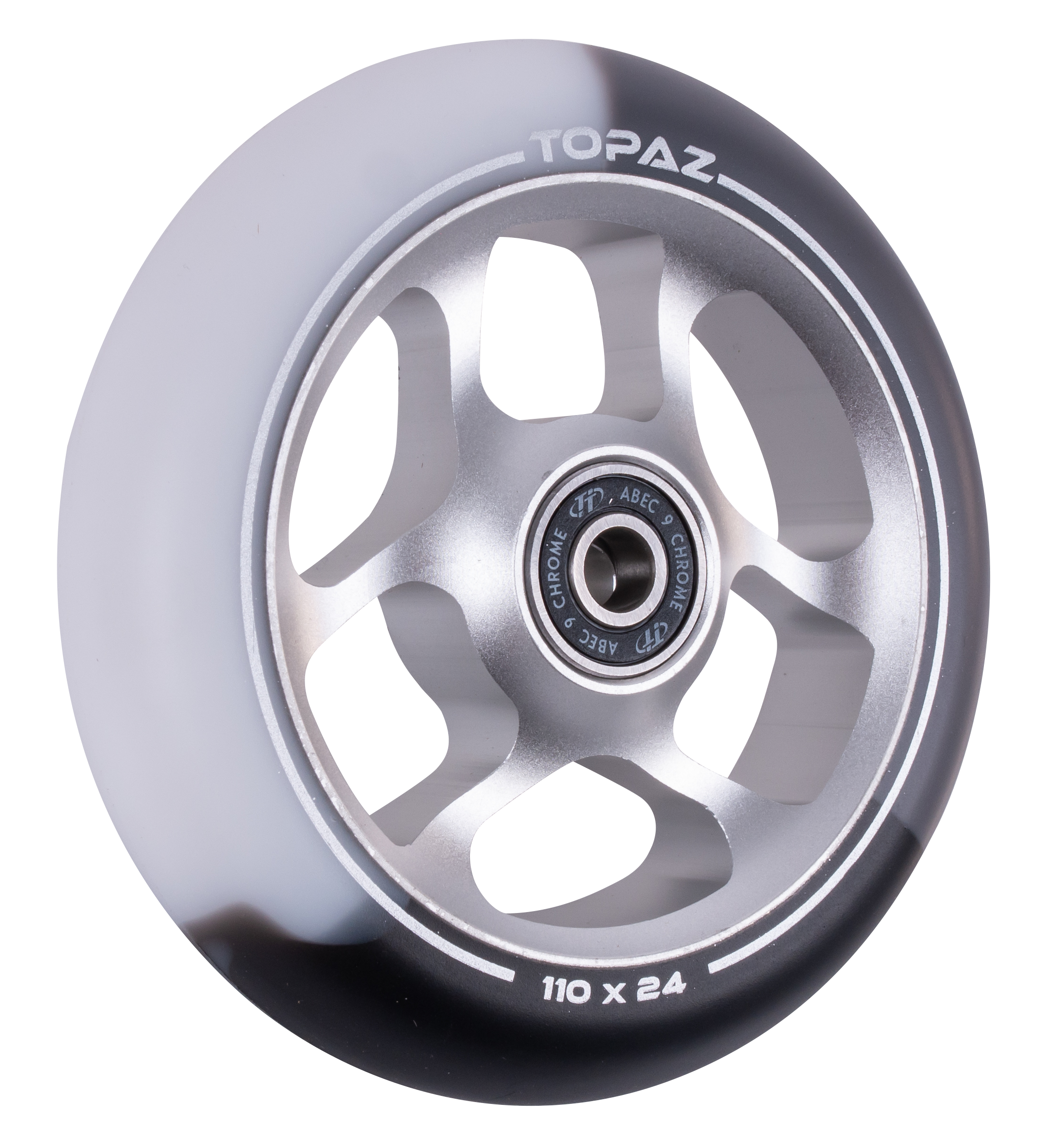 Колесо для самоката X-Treme 11024мм, Topaz, black