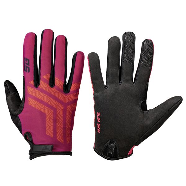 Перчатки полноразмерные STG Slim Skin, размер S, красный