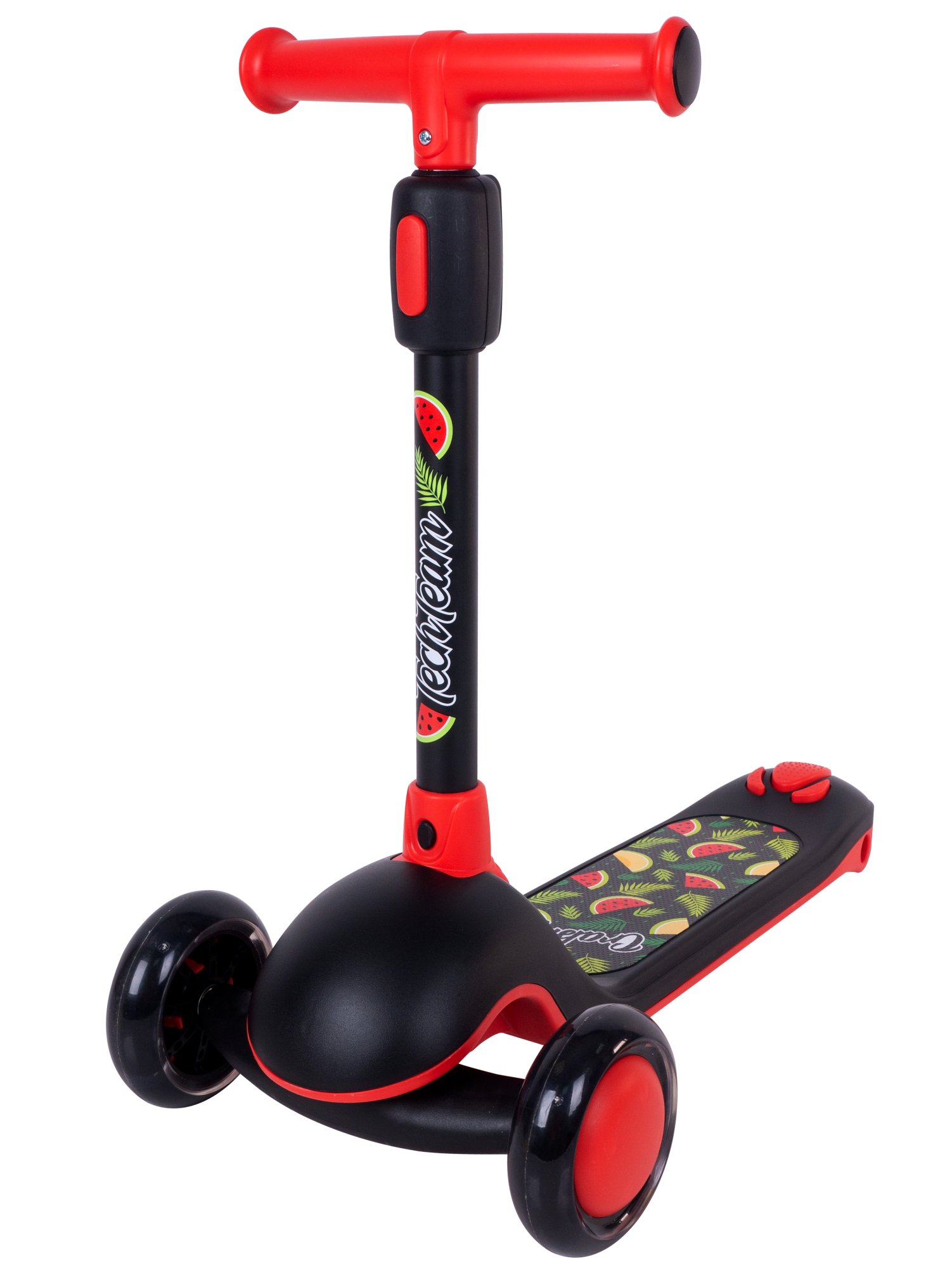 Самокат Crabby red 1/4