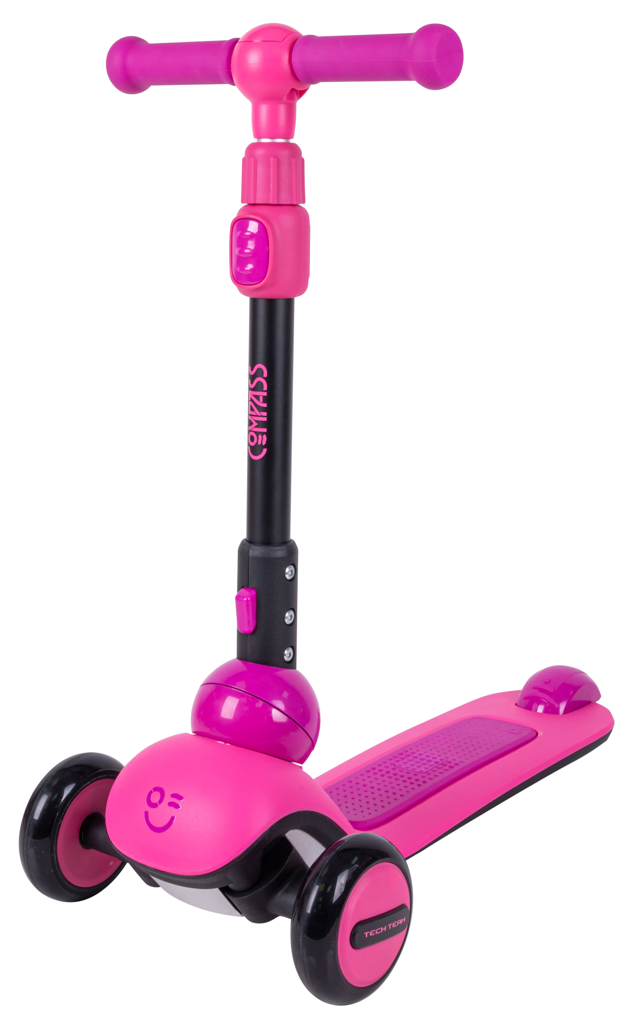 Самокат Compass pink/purple 1/4