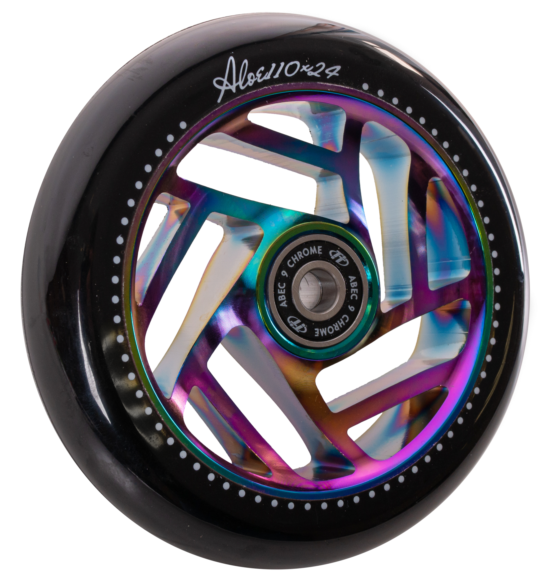 Колесо для самоката X-Treme 11024мм, Aloe, neochrome