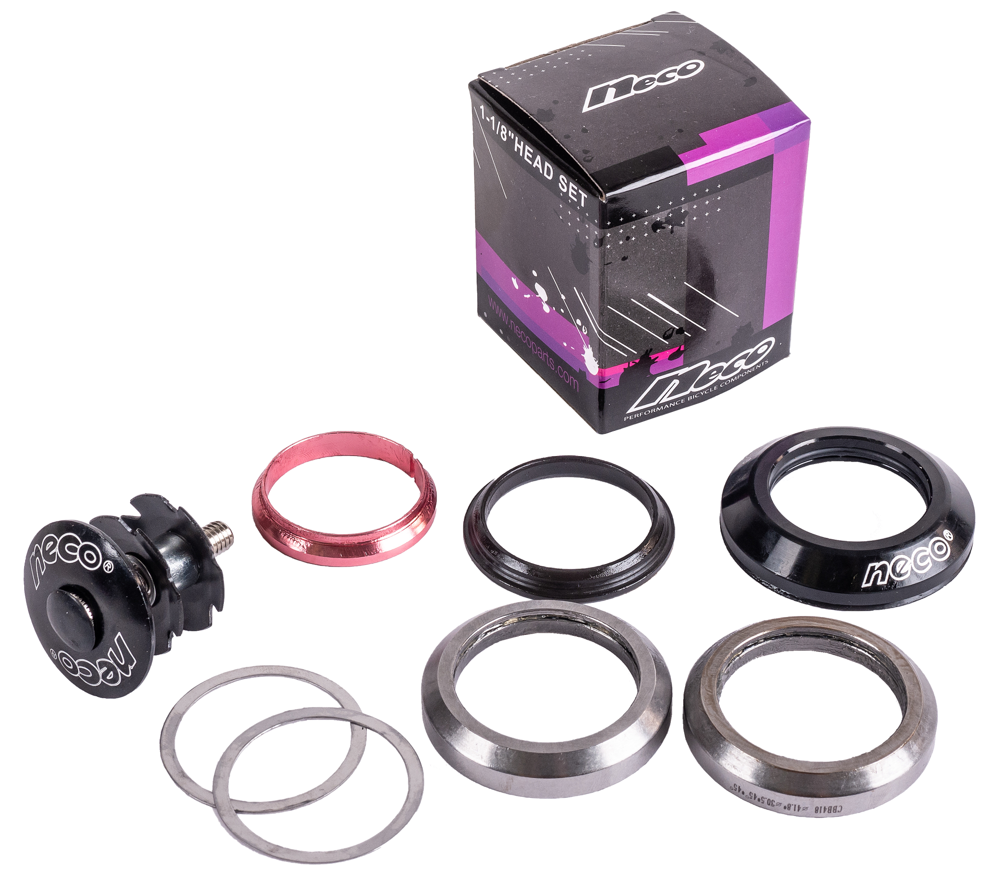 Рулевая NECO H-52 интегр., на пром. подшип., без якоря  1-1/8x41,8x30 мм, HS-H-52-B HS-H-52-B