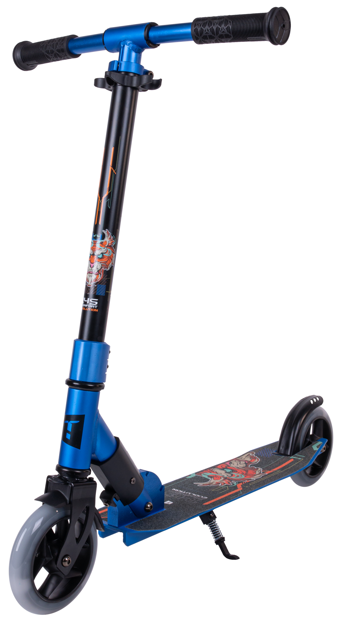 Самокат Comfort 145 evolution blue 1/4
