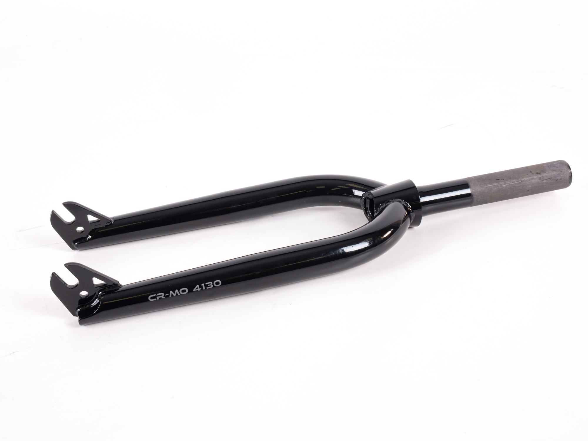 Вилка БМХ 20, шток 1 1/8x161 мм под топ-кэп M25x1, Cr-Mo 4130, баттированая, черный (TWEN) FRK-20 20