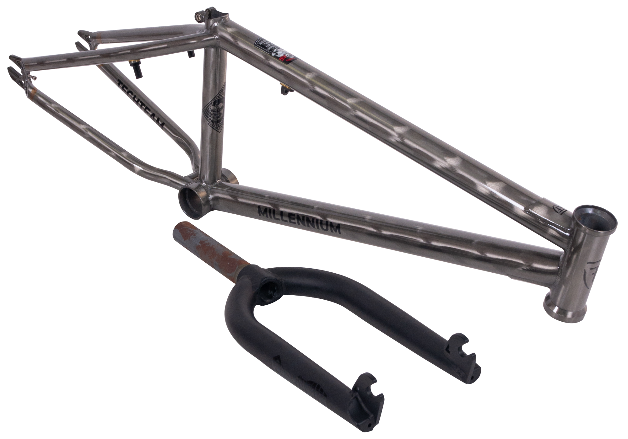 Фрейм сет (рама плюс вилка) Millennium  20х20,8 серый 2024