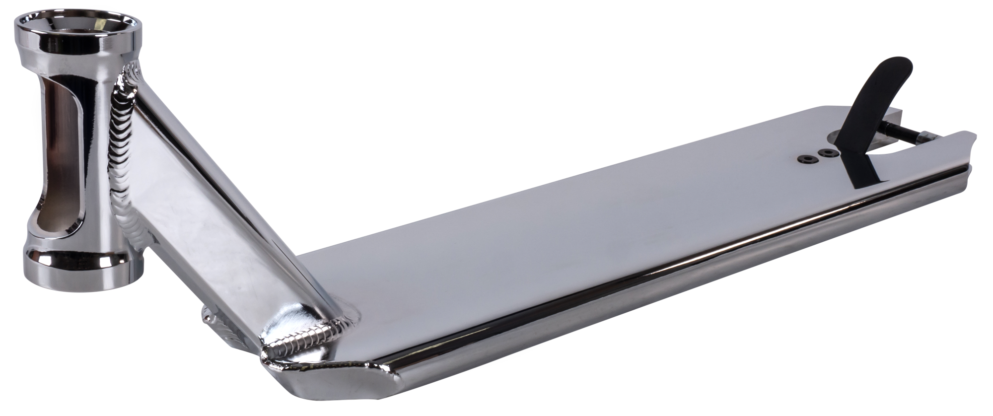 Дека для самоката Provokator 50x12cm silver chrome