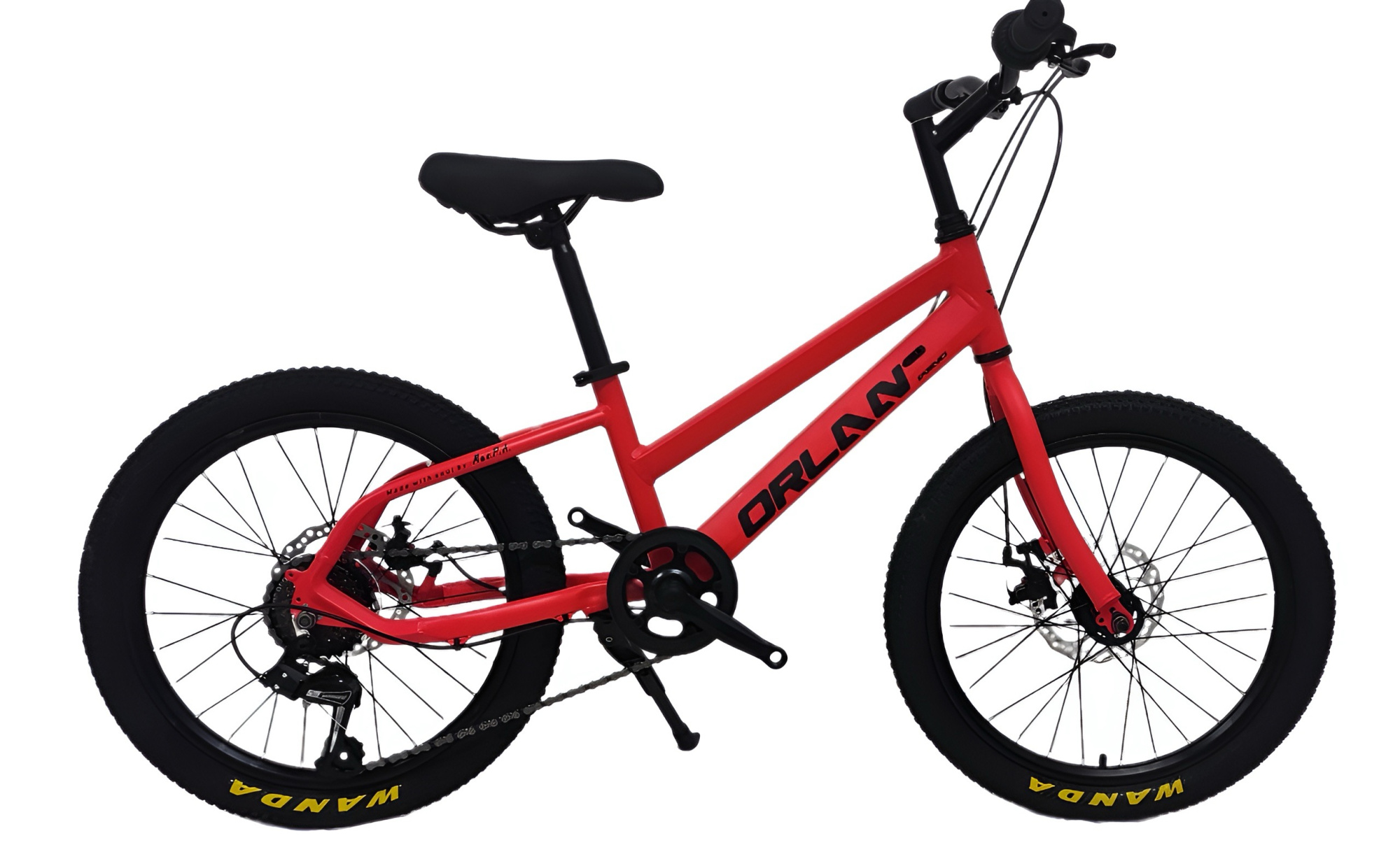 Велосипед ORLAN WING 20" SHIFT 1.0 оранжевый, алюминий, размер 10,5