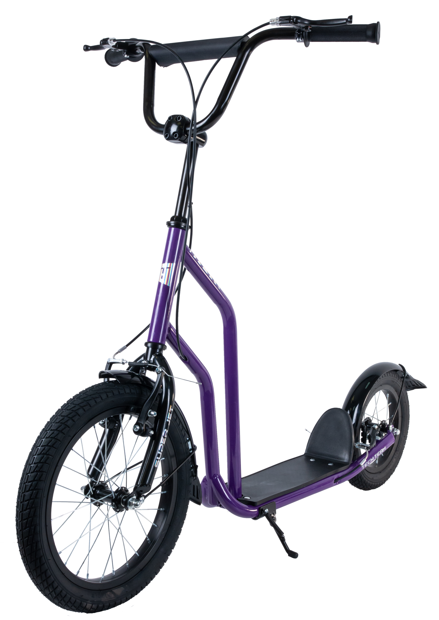 Самокат Super Jet 700 фиолетовый 1/1