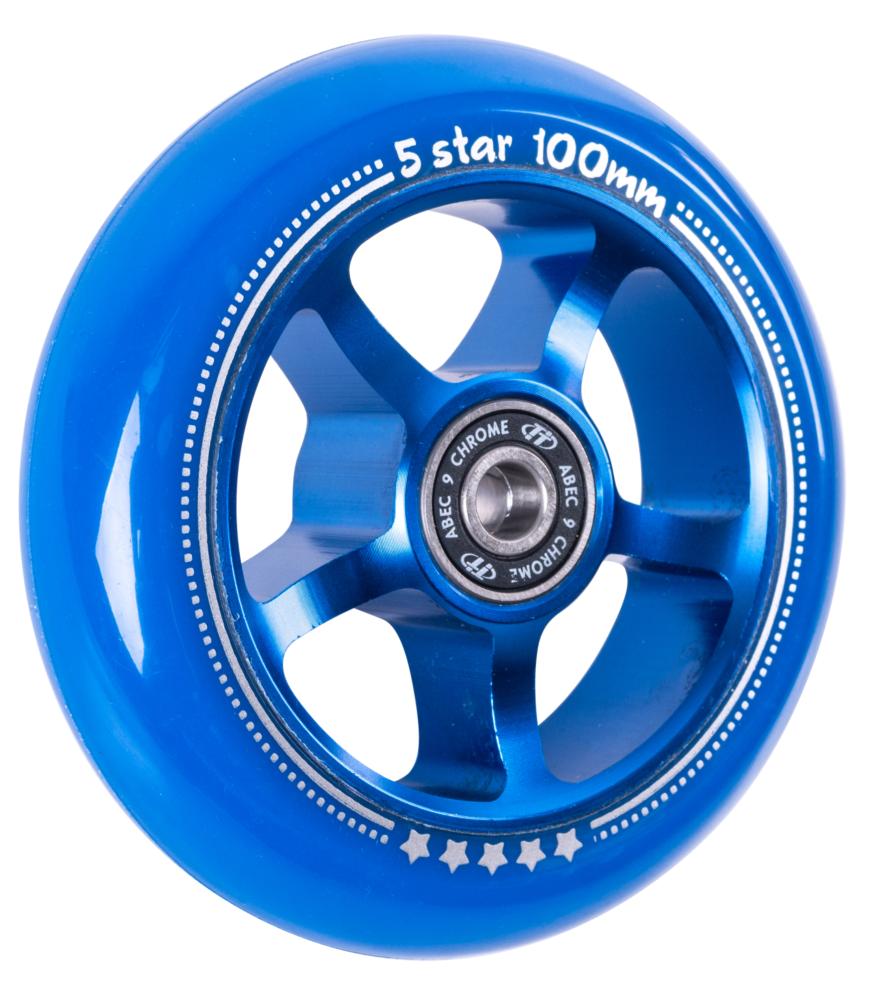 Колесо для самоката X-Treme 10024мм 5 star blue