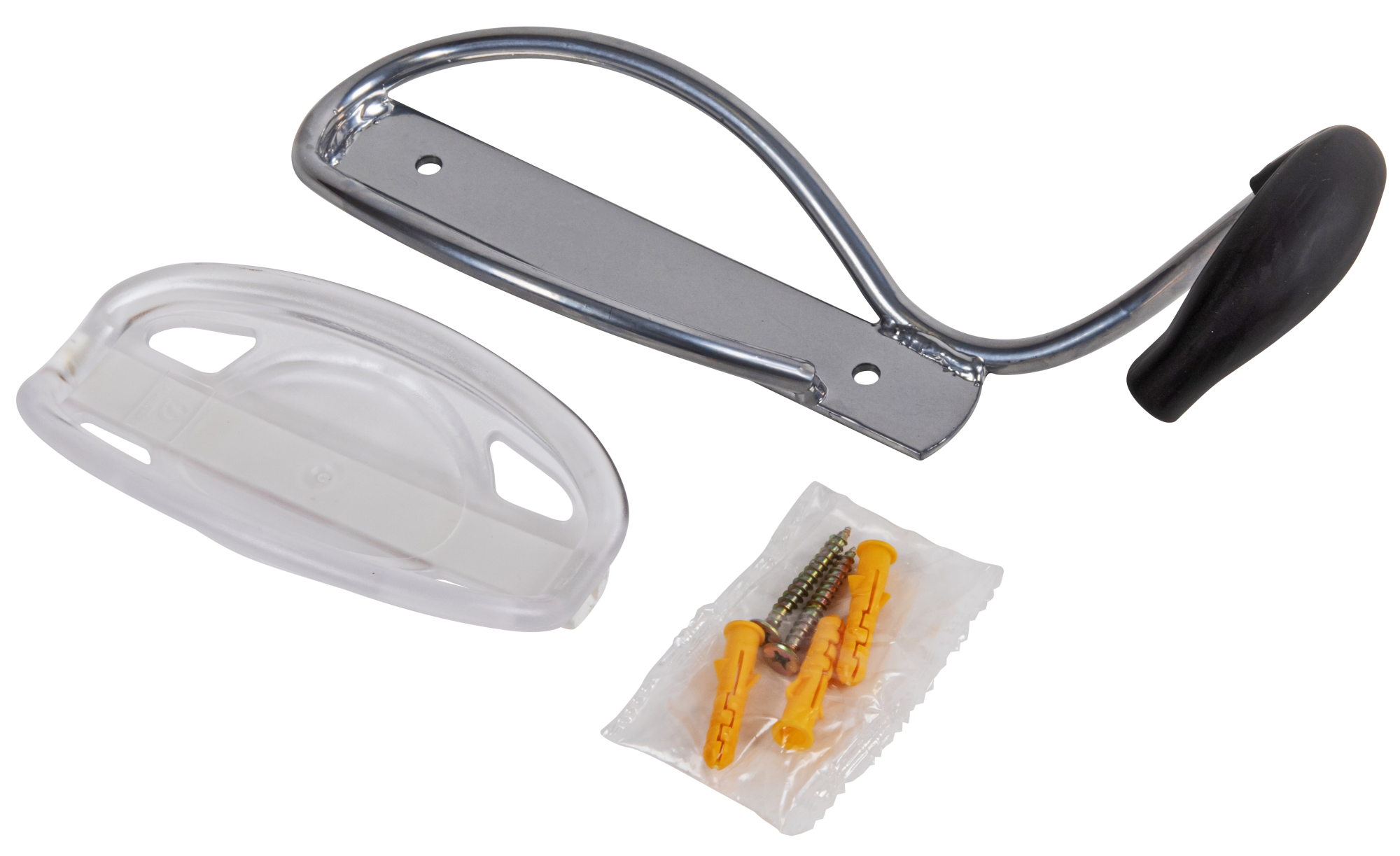 Кронштейн наст. д. хран. велос  c защитным кожухом, сталь HS-T009S HS-T009S