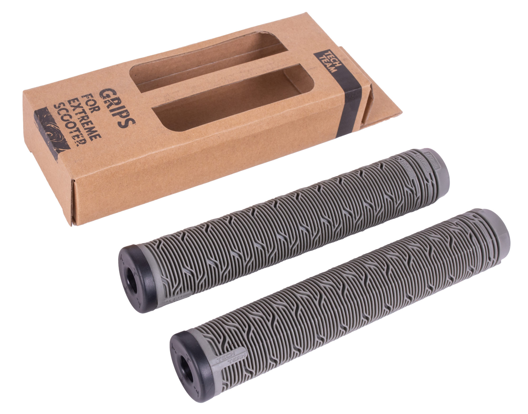 Грипсы 2шт с барендами Maze-170 grey