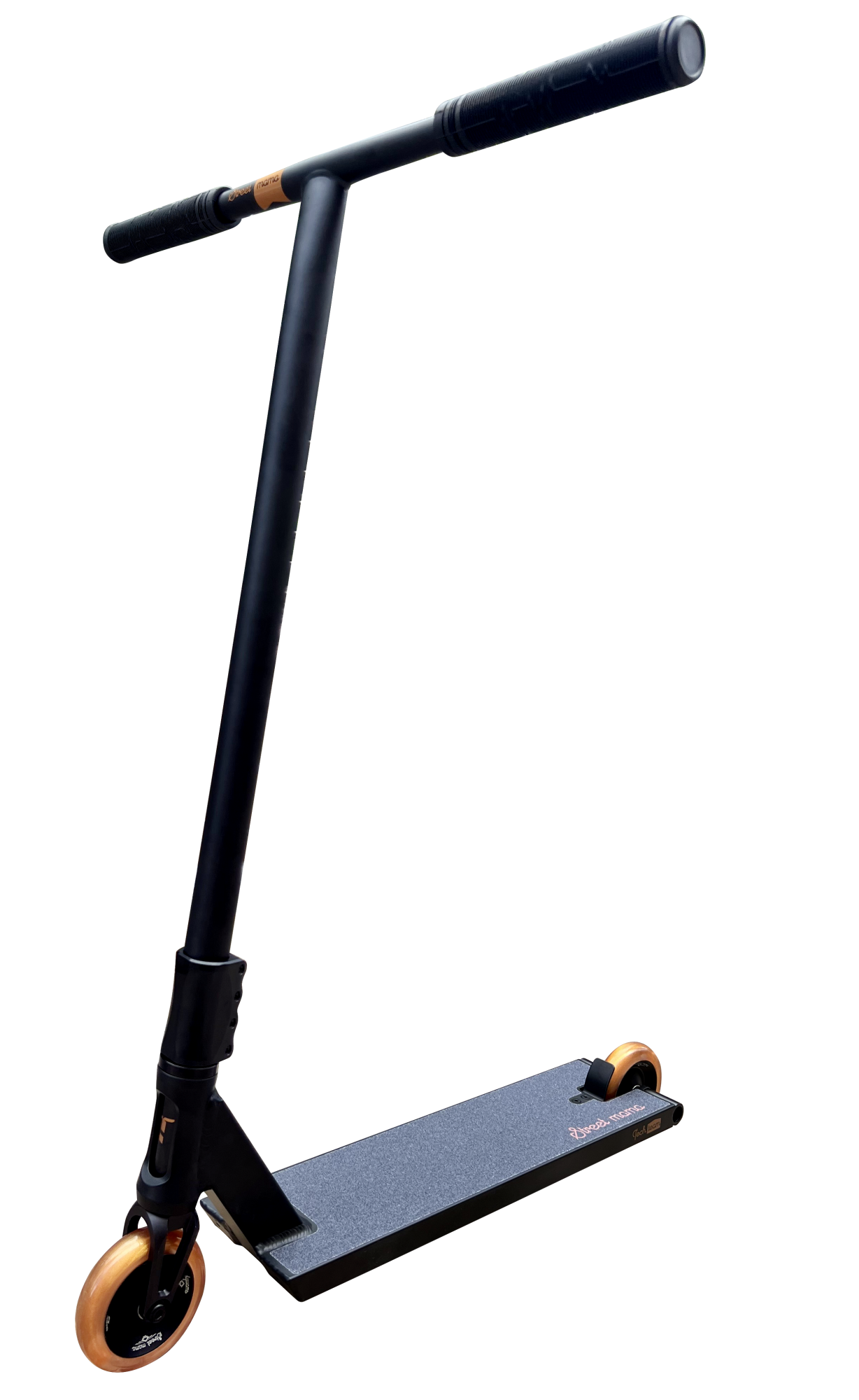 Самокат трюковой Street mama black 1/4