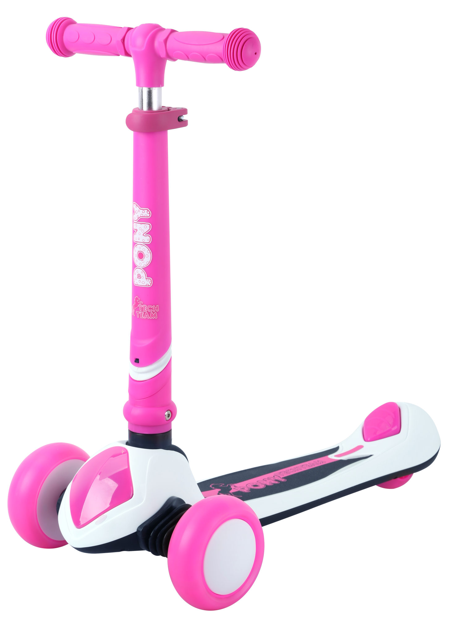 Самокат Pony pink 1/4