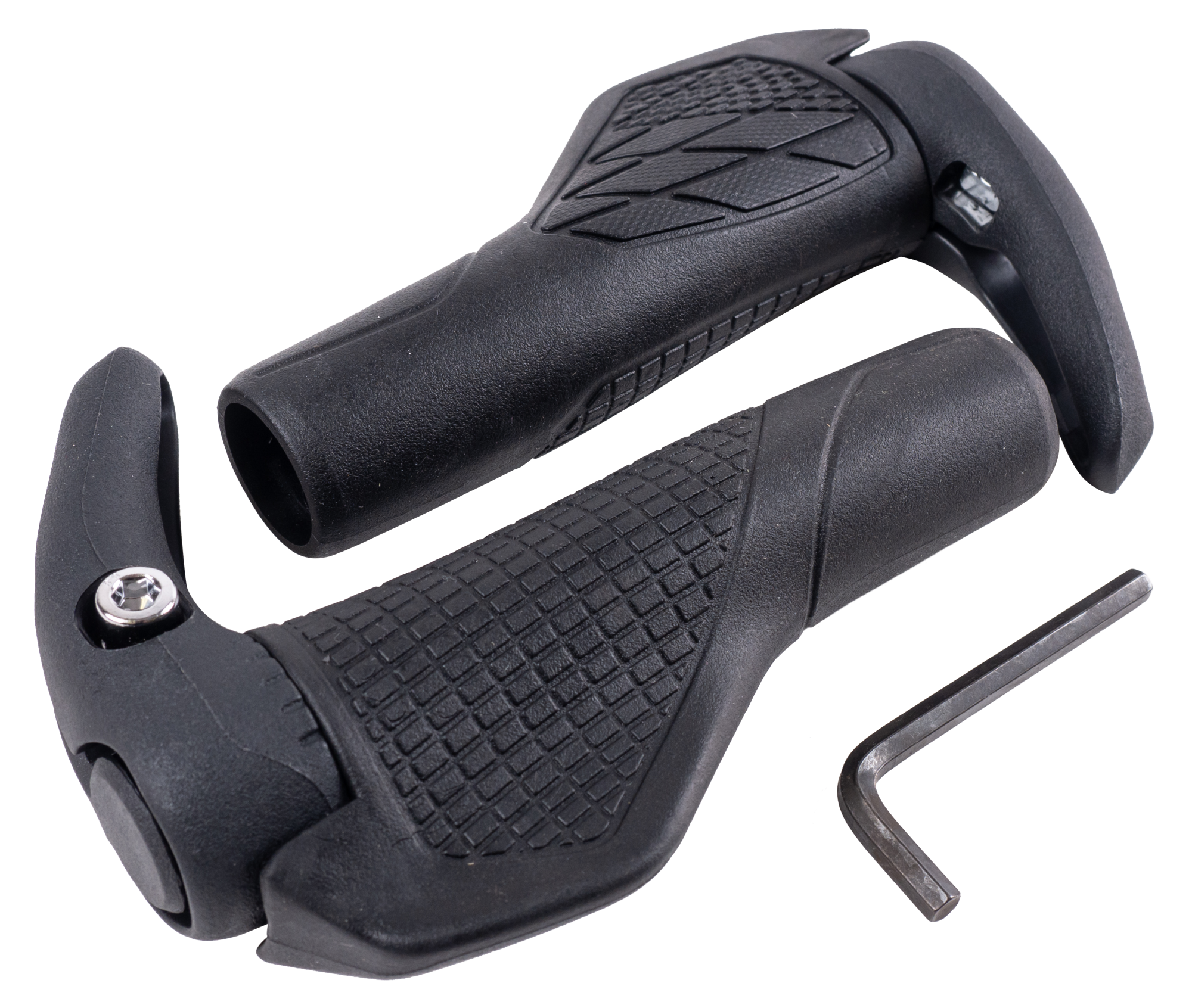 Грипсы эргономичные TPE с рогами 135 мм SZ-060 SZ-060