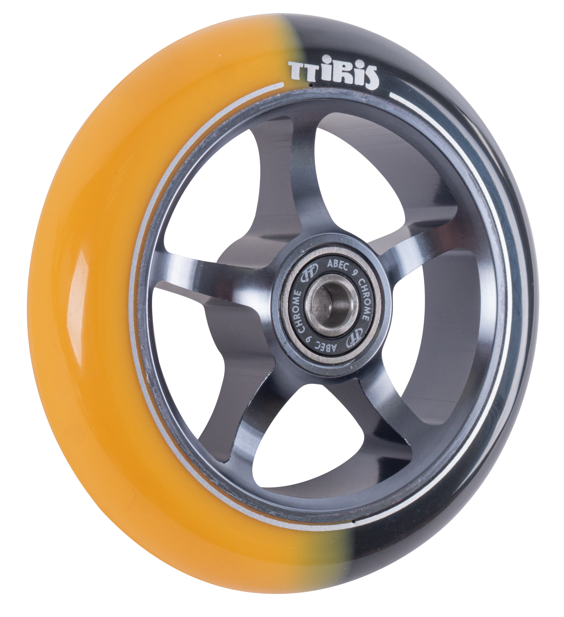 Колесо для самоката X-Treme 11024мм, Iris, grey-yellow