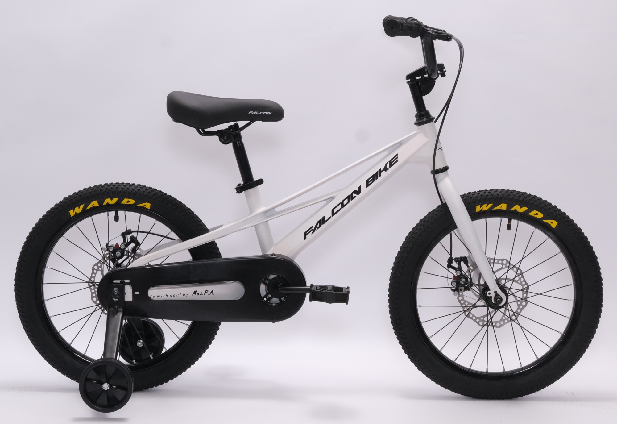 Велосипед FALCON BIKE 18" MILD серый, магниевый сплав