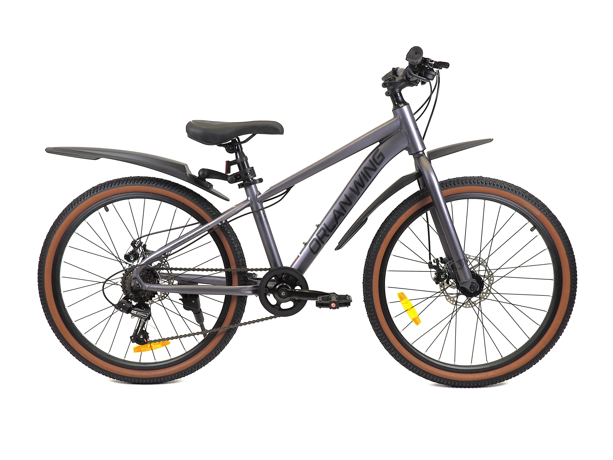 Велосипед FALCON BIKE 24" SHIFT 1.0 серый, алюминий, размер 12