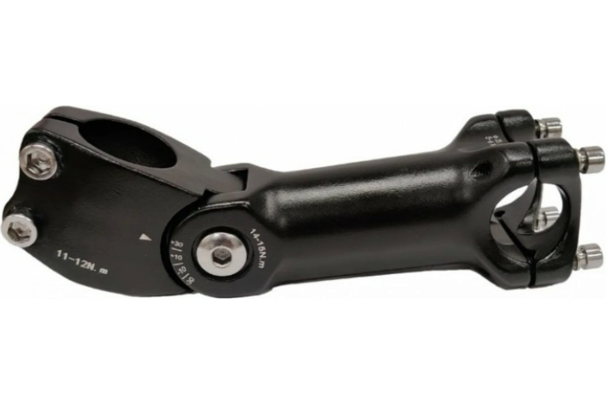 Регулируемый вынос STG AS-271, ø25.4 мм, 125 мм, алюминий, черный Х108215