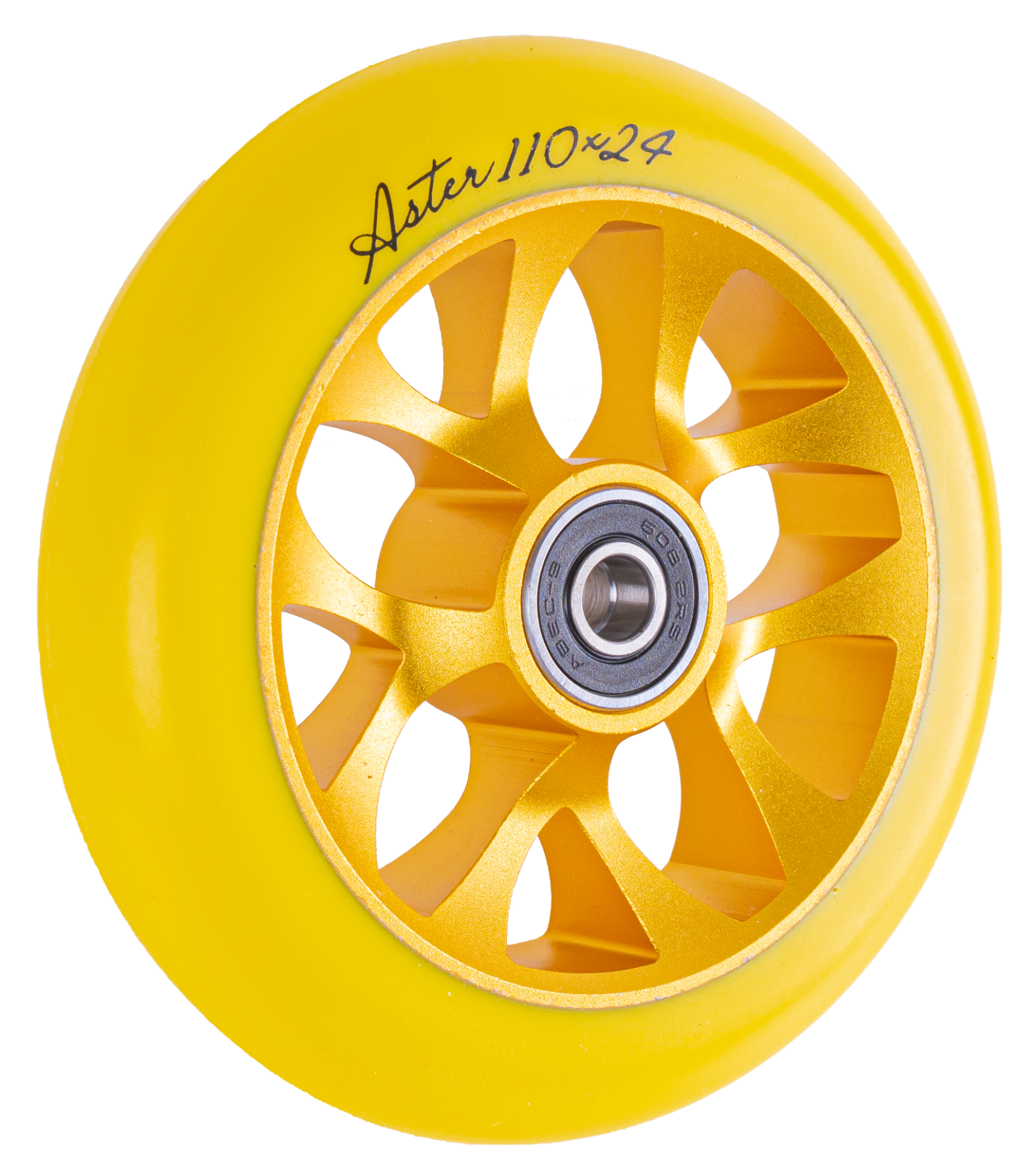Колесо для самоката X-Treme 11024мм, Aster, yellow
