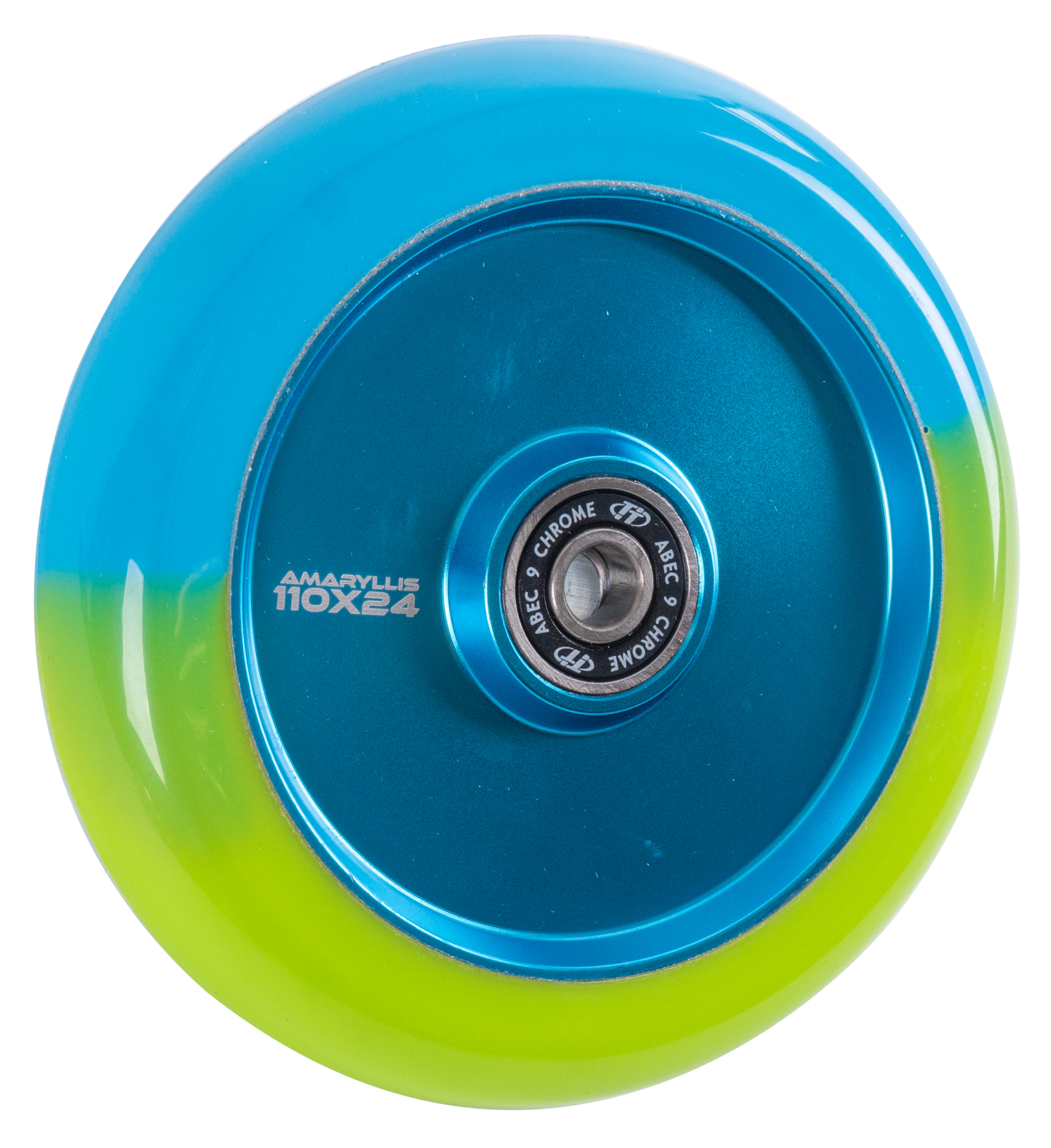 Колесо для самоката X-Treme 11024мм, Amarillis, blue-green