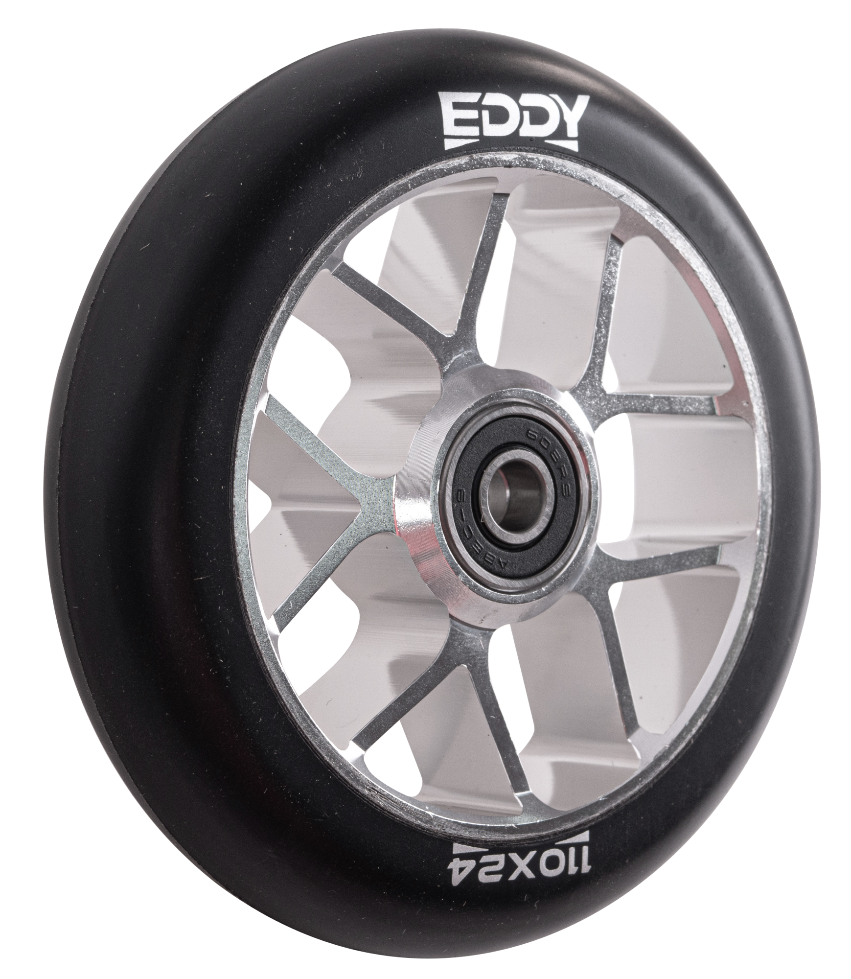 Колесо для самоката X-Treme 11024мм, Eddy black-grey