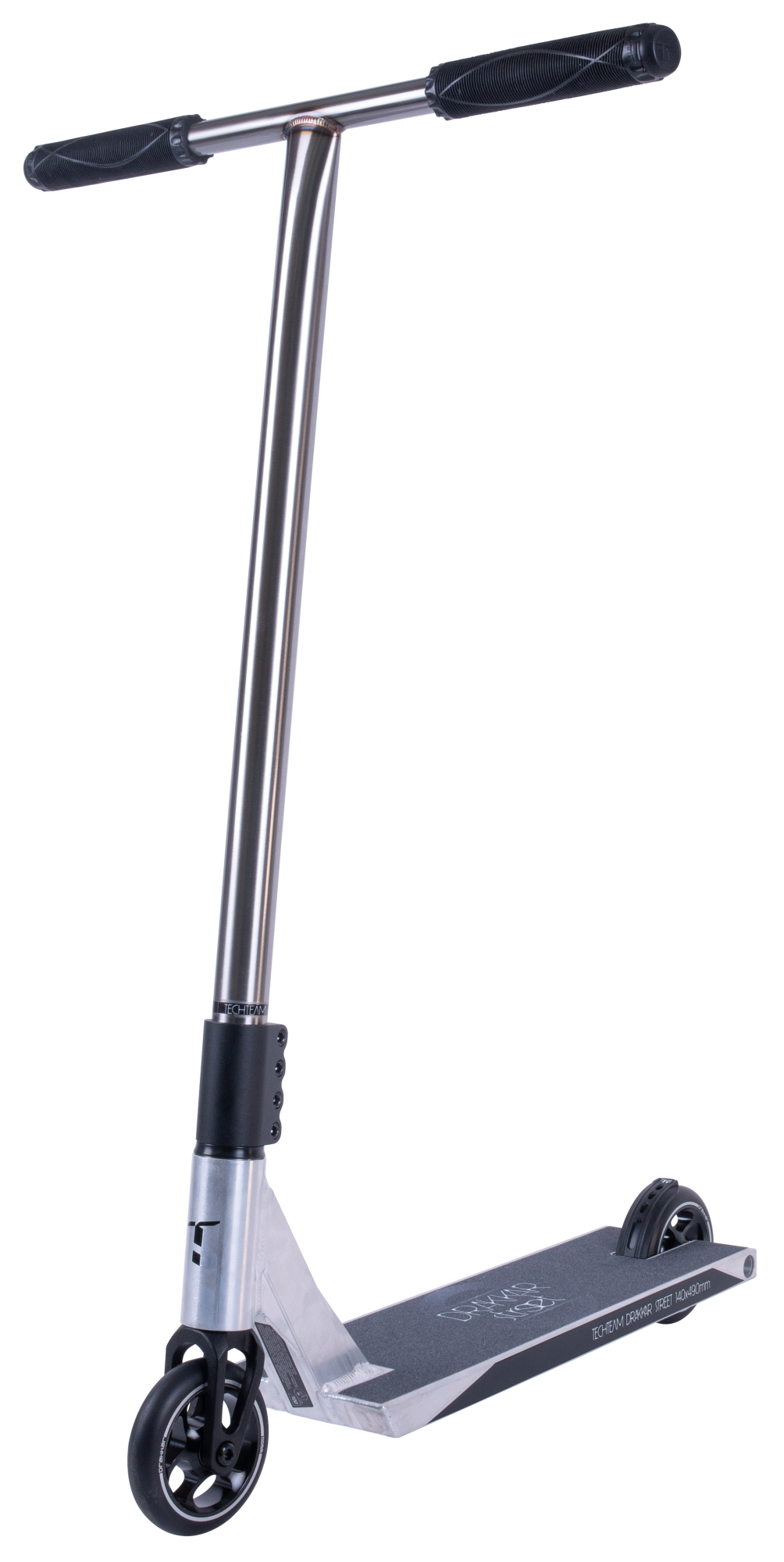 Самокат трюковой Drakkar Street, grey-white, 1/4