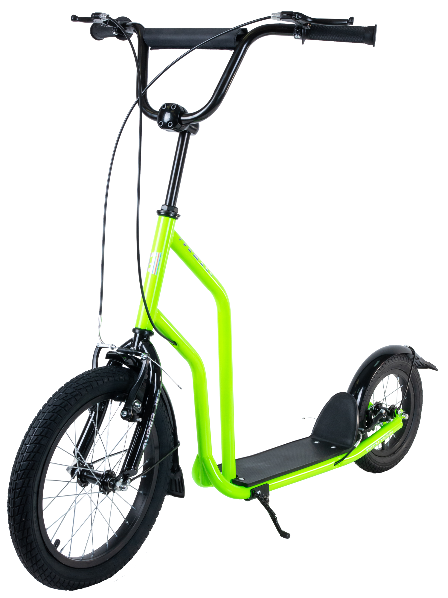 Самокат Super Jet 700 зеленый 1/1