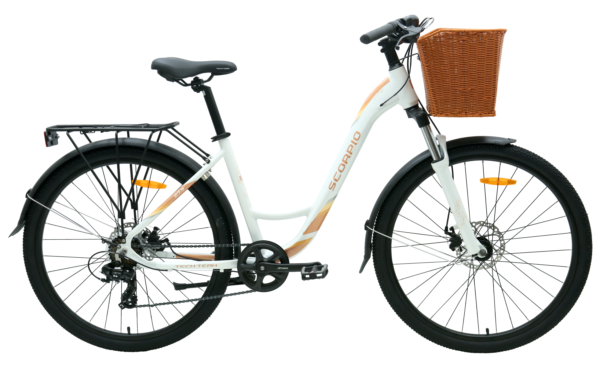 Scorpio 27,5х17 кремовый (Корзина темно-коричневая) Маркировка