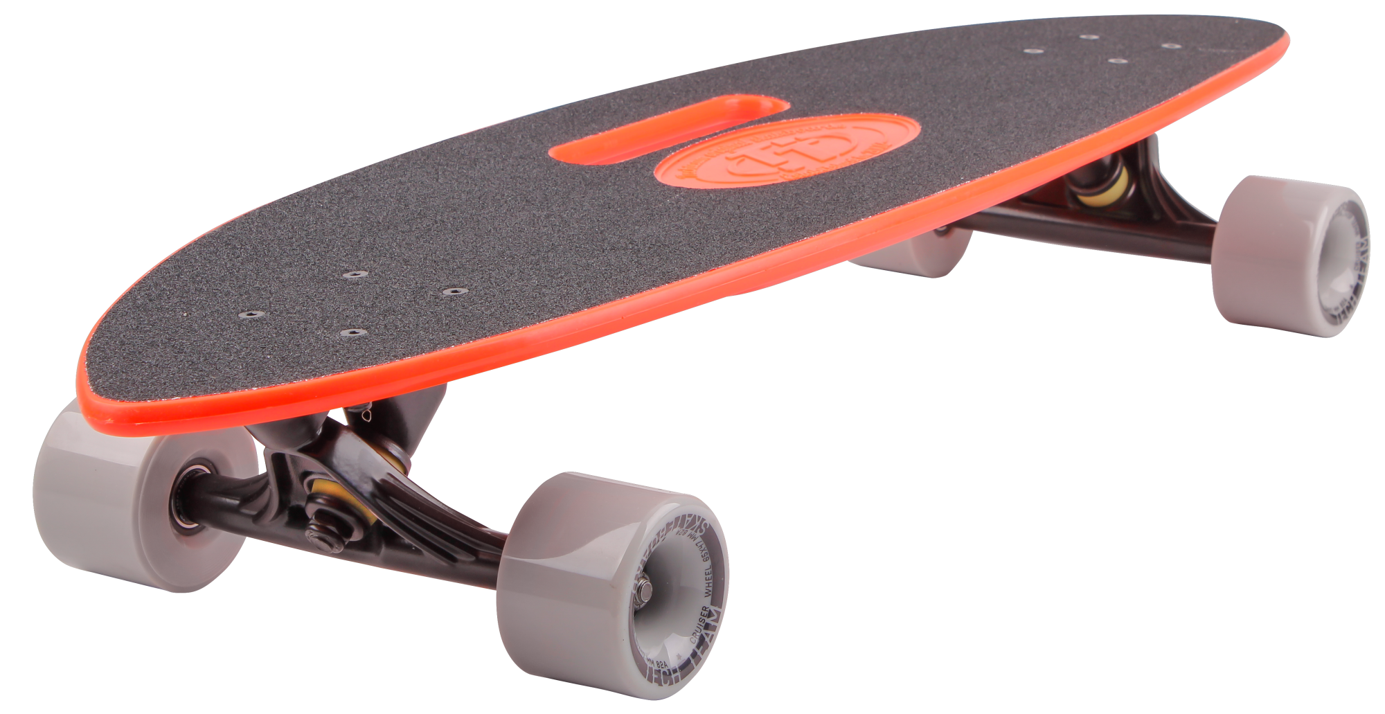 Скейтборд пластиковый Fishboard 31 red 1/4 TLS-409