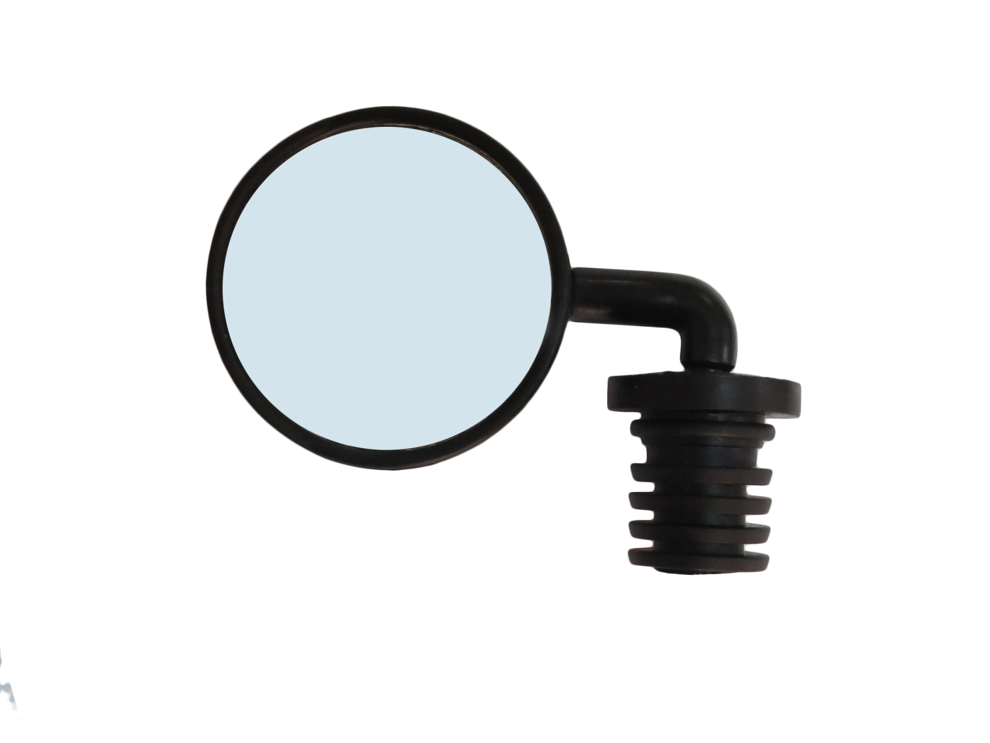 Зеркало круглое D3, вращается на 360, крепление в руль