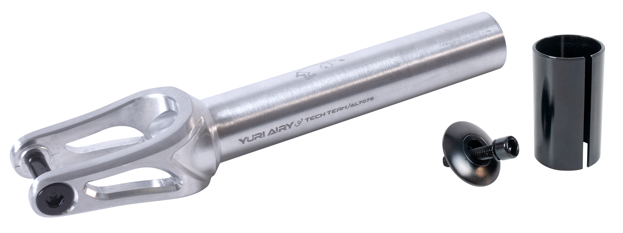 Вилка для X-Treme самоката, Yuri Airy, AL 7075 (SCS/HIC 24x110мм колеса) Grey