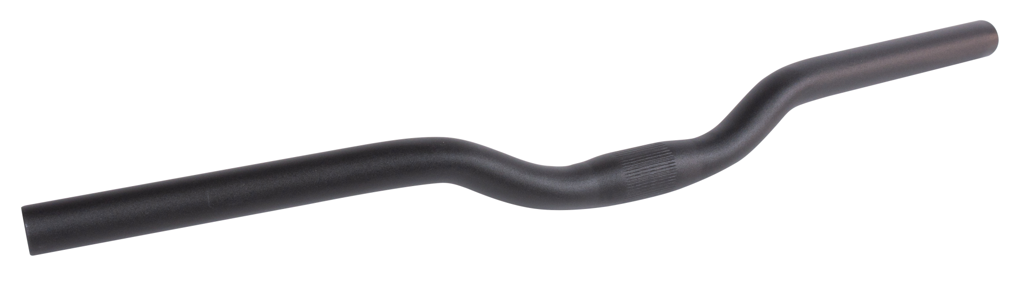 Руль стальной 560мм, зажим 25,4мм, подъем 20мм, загиб 15 560/25.4/20/15