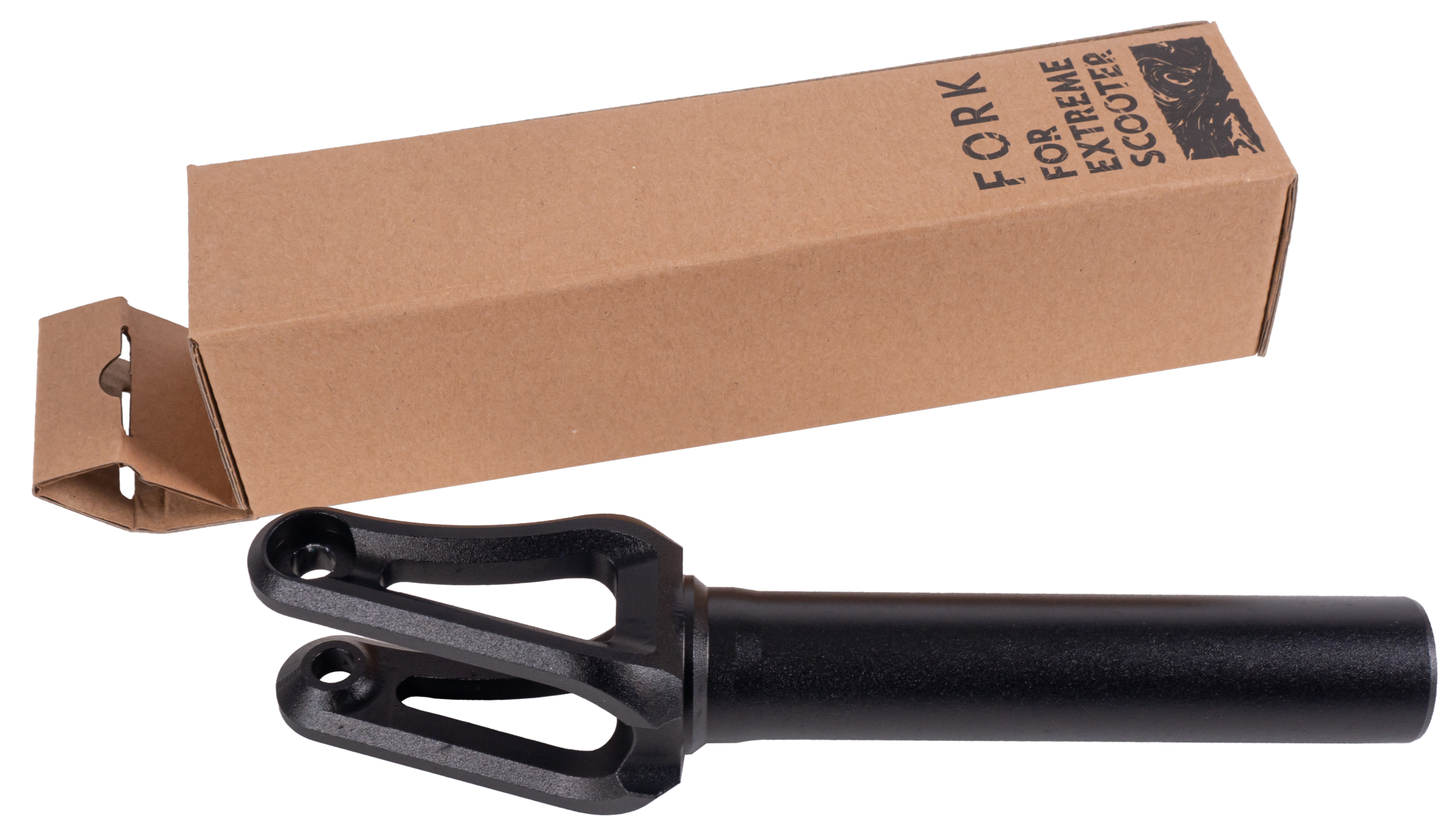 Вилка для X- Treme самоката Provokator, SCS, al7075, black (без оси и компр. болтов)