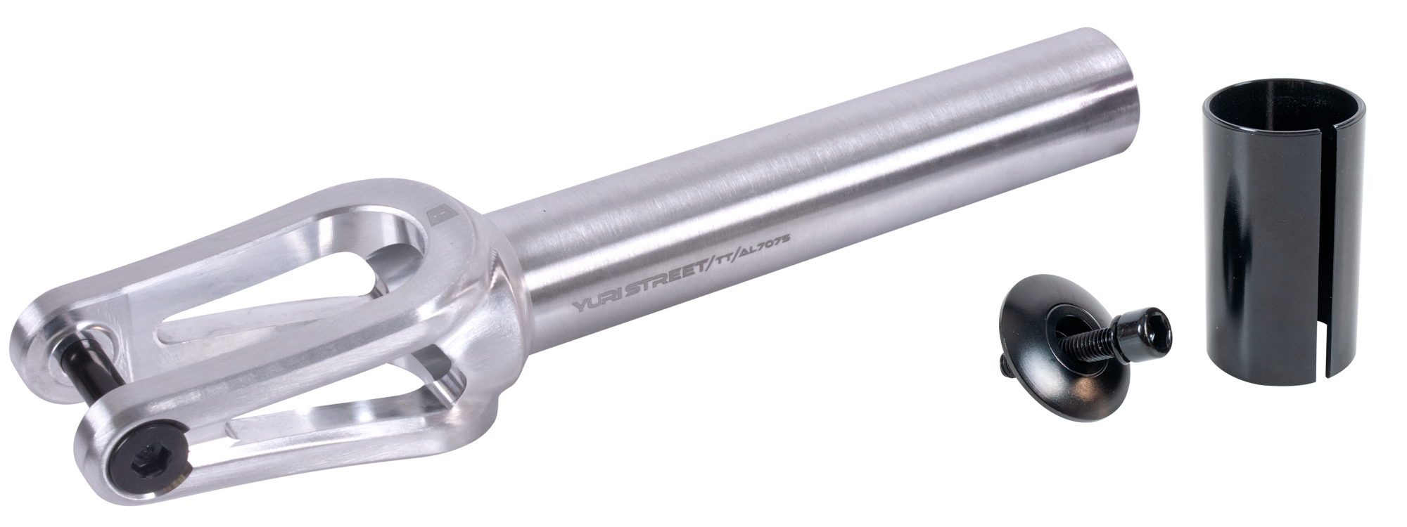 Вилка для X-Treme самоката, Yuri Street, AL 7075 (SCS/HIC 24x120мм колеса) Grey