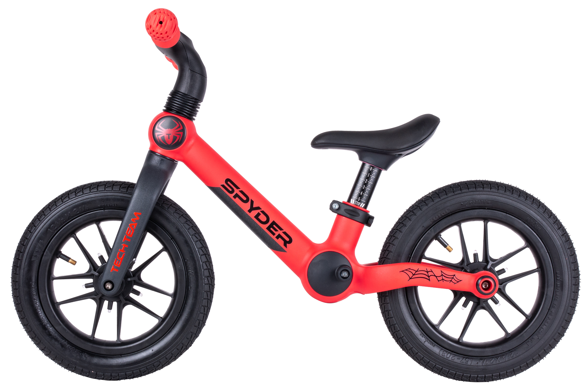 Беговел Spyder красный 1/1  колпачки