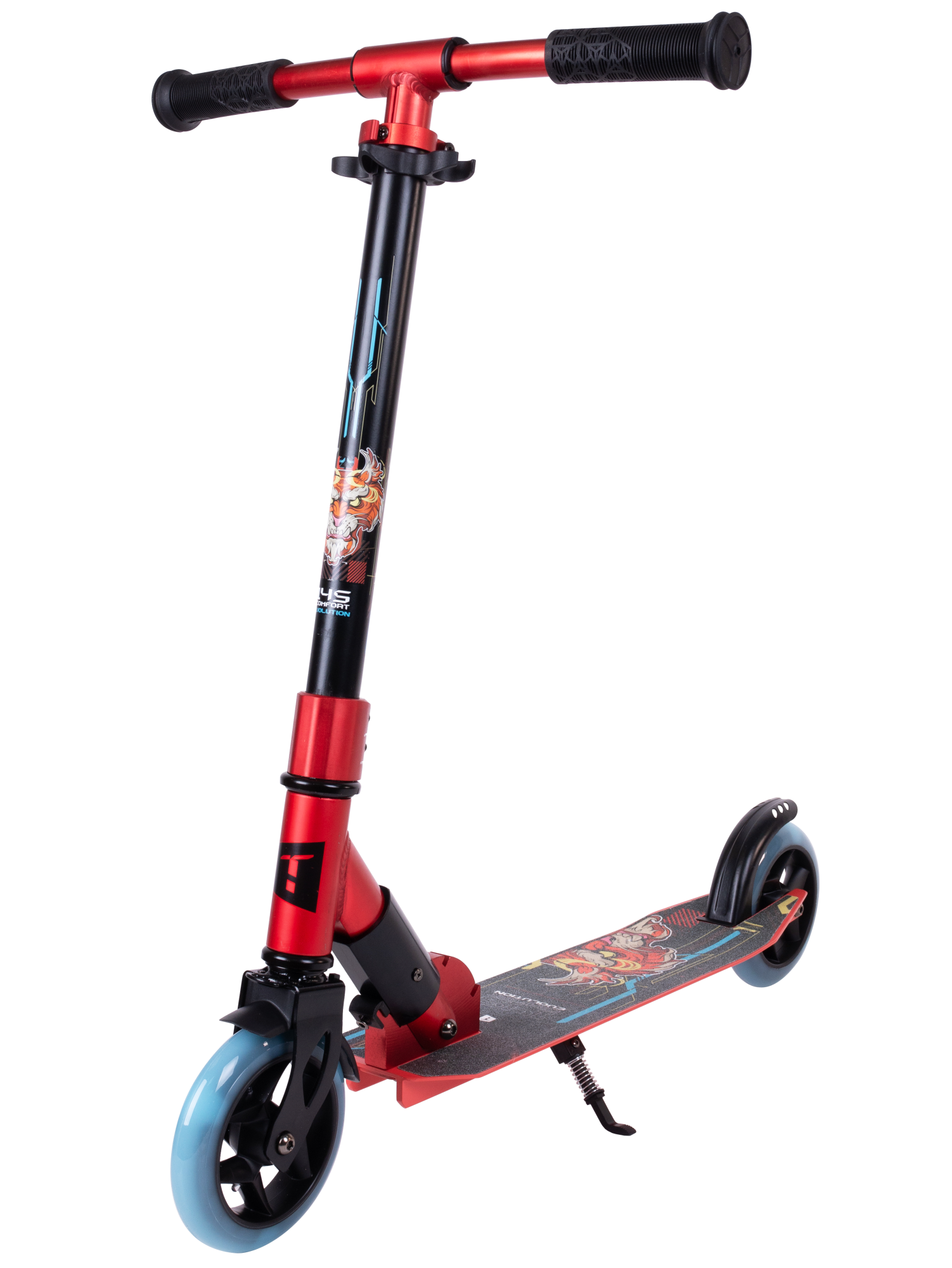 Самокат Comfort 145 evolution red 1/4