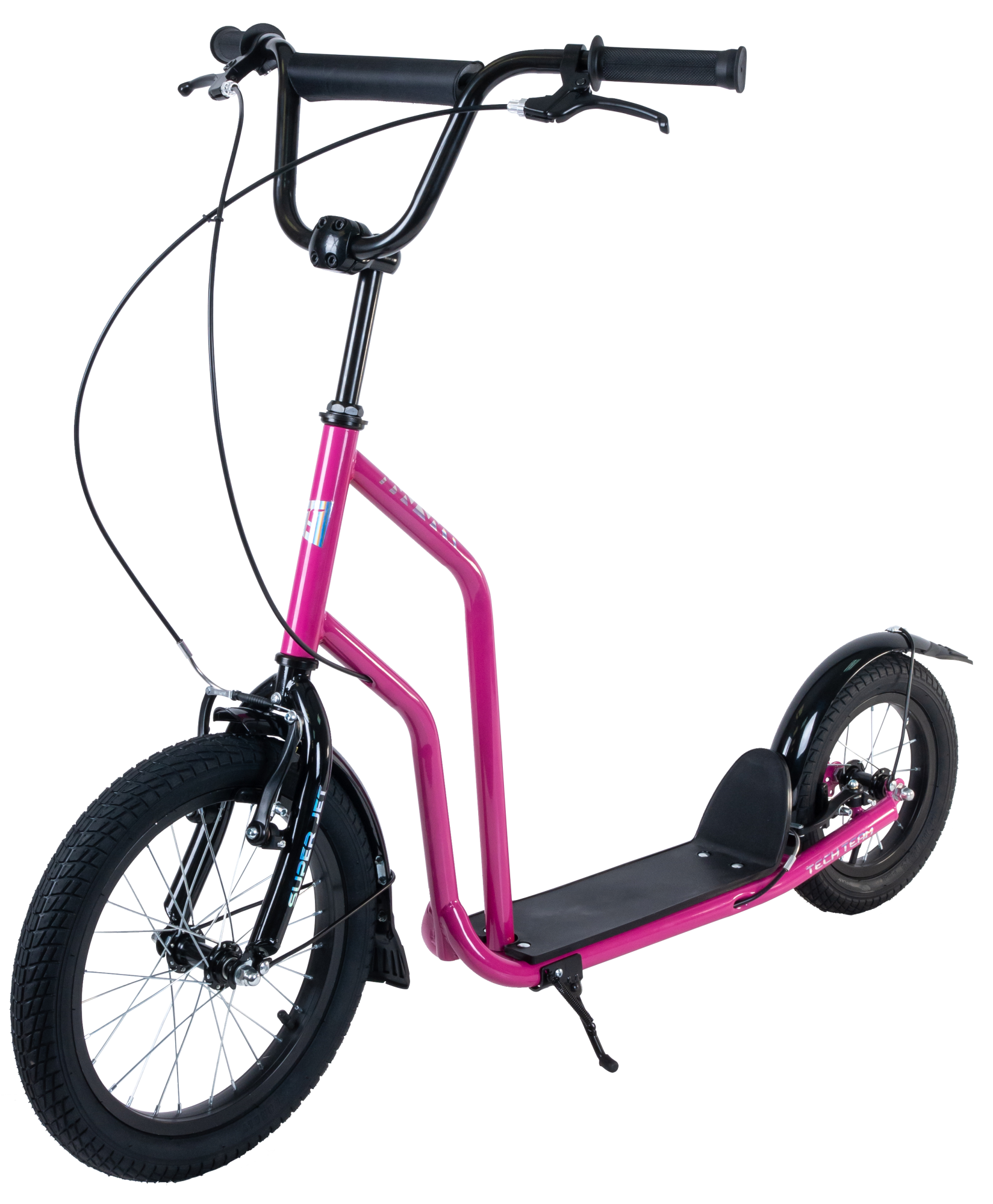 Самокат Super Jet 700 розовый 1/1