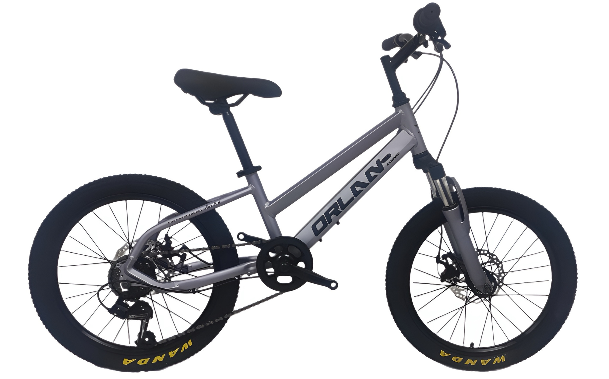 Велосипед ORLAN WING 20" SHIFT 4.0 серый, алюминий, размер 10,5