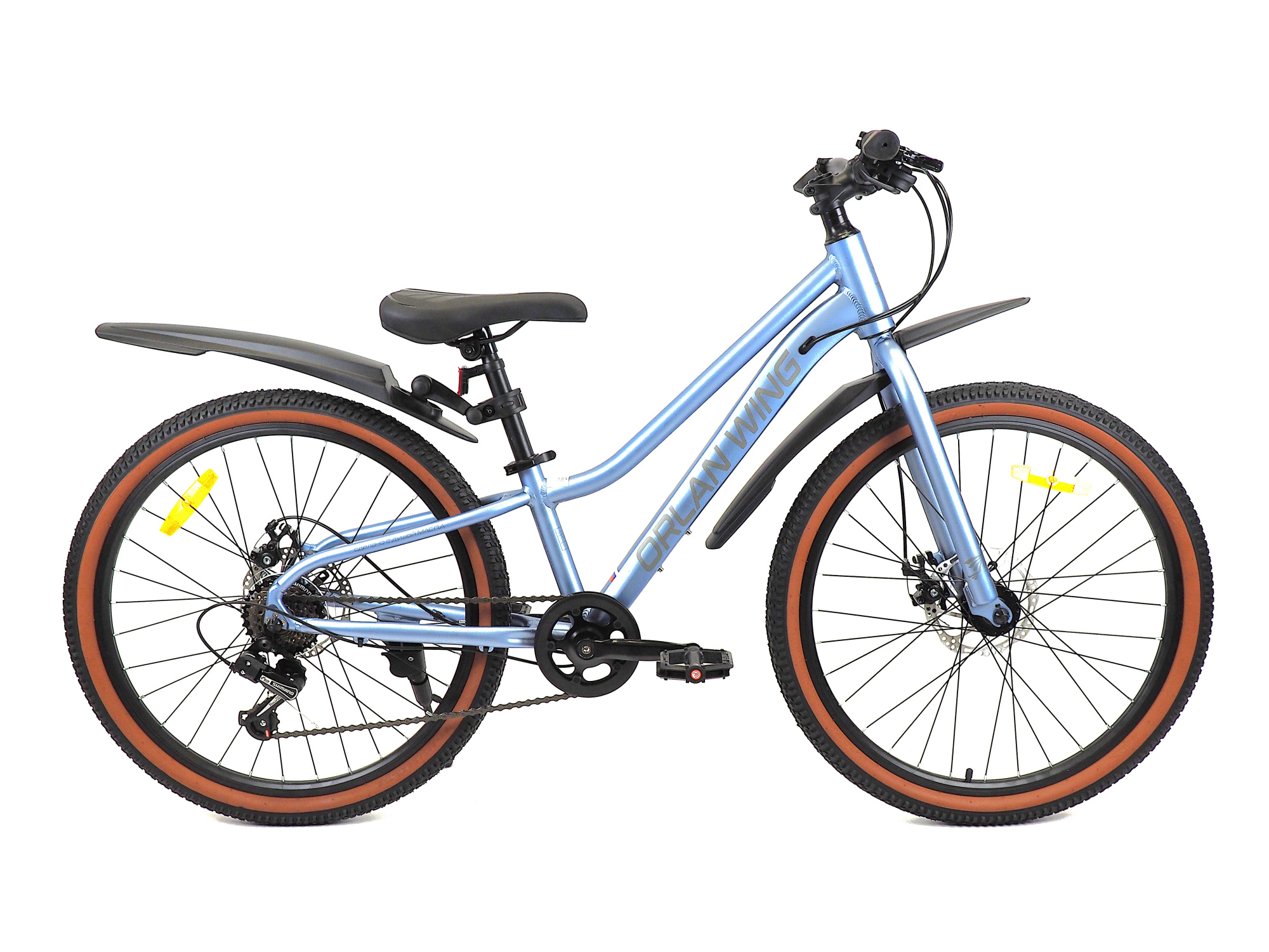 Велосипед ORLAN WING 24" VENUS 1.0 синий, алюминий, размер 12