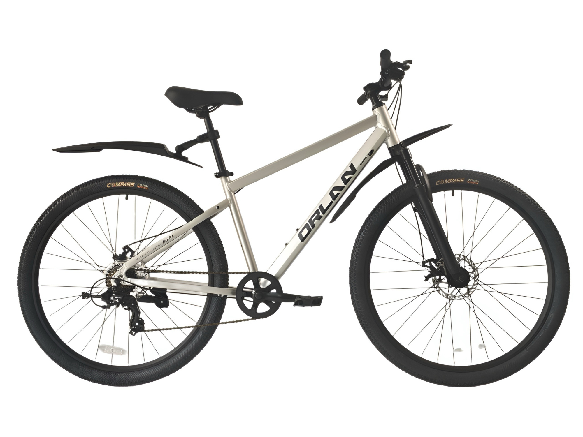 Велосипед ORLAN WING 29" SHIFT 1.0 светло-серый, алюминий, размер 18