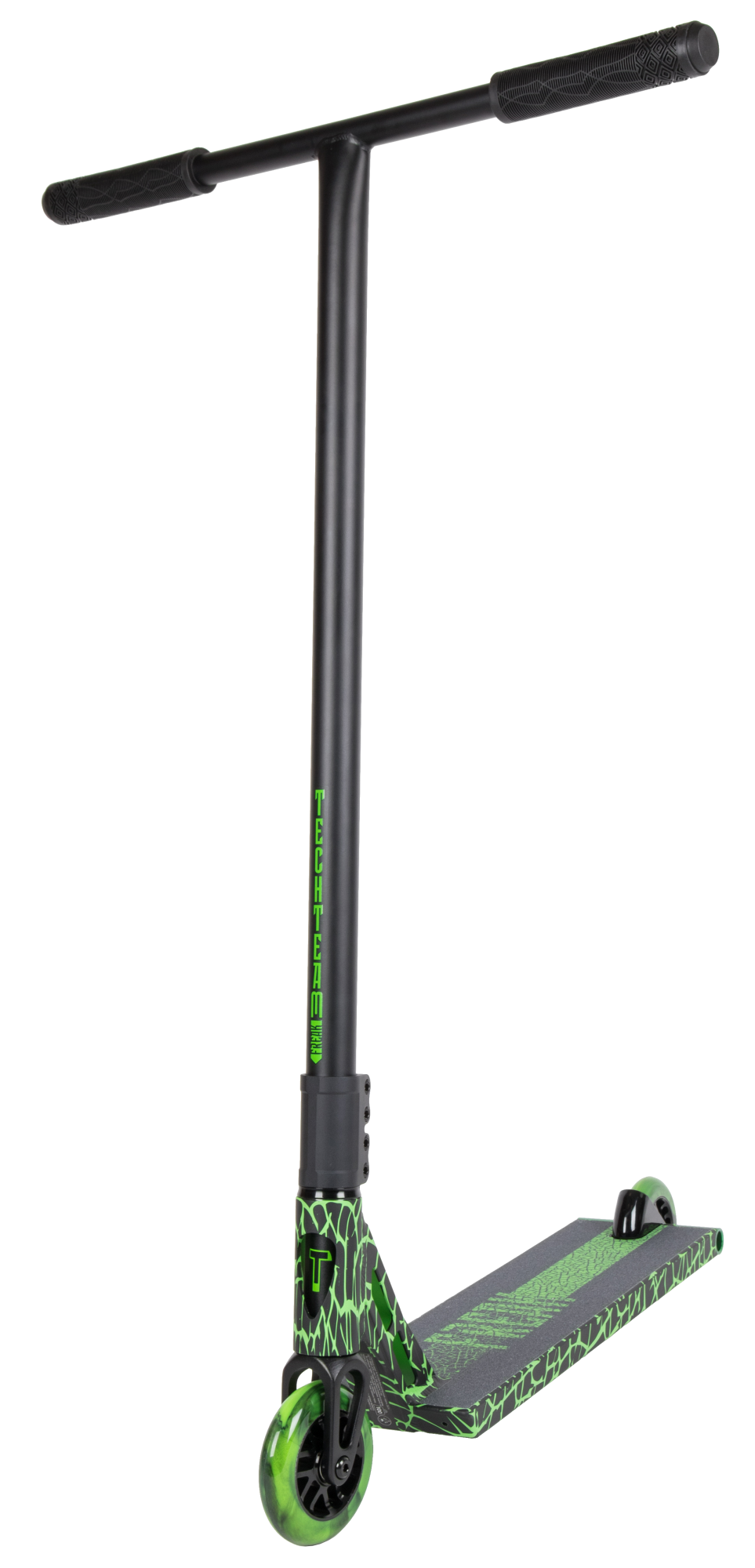 Самокат трюковой Freak WT green 1/4