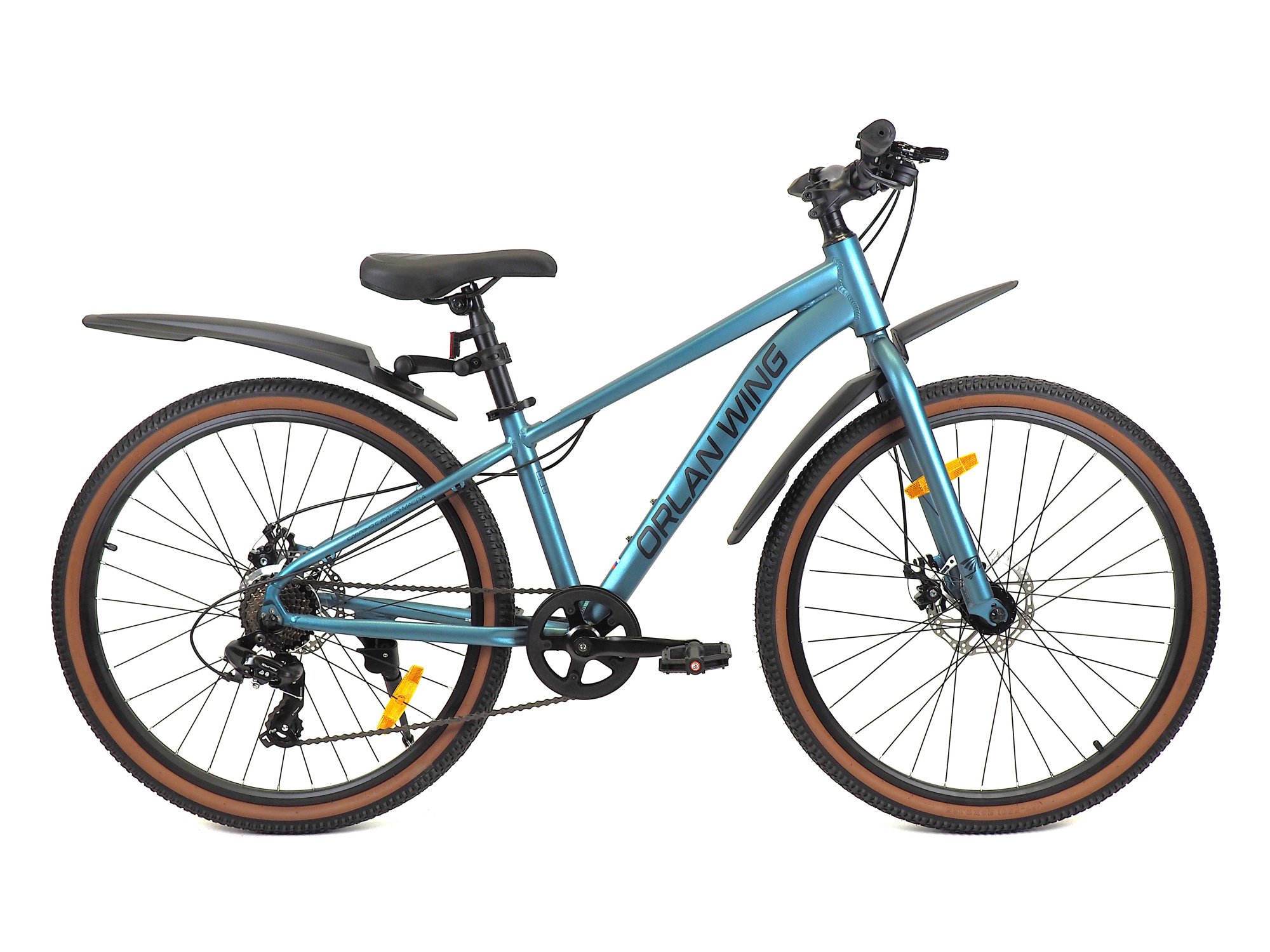 Велосипед ORLAN WING 26" SHIFT 1.0 синий, алюминий, размер 14