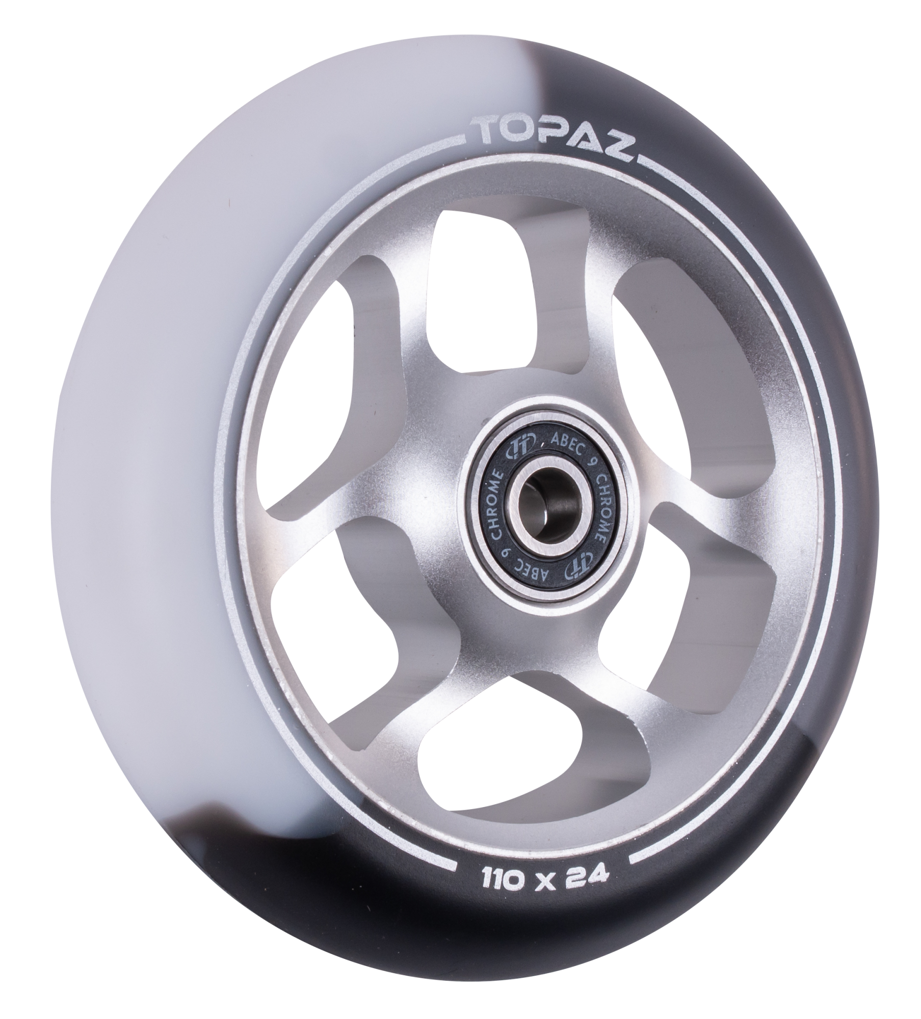 Колесо для самоката X-Treme 11024мм, Topaz, black